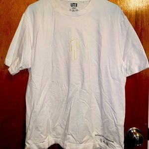 Billie Eilish x Takashi Murakami Uniqlo Tee White Women’s size Medium
